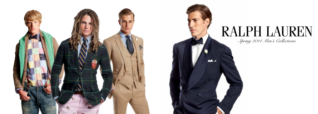 Spring 2014 Men's Collections