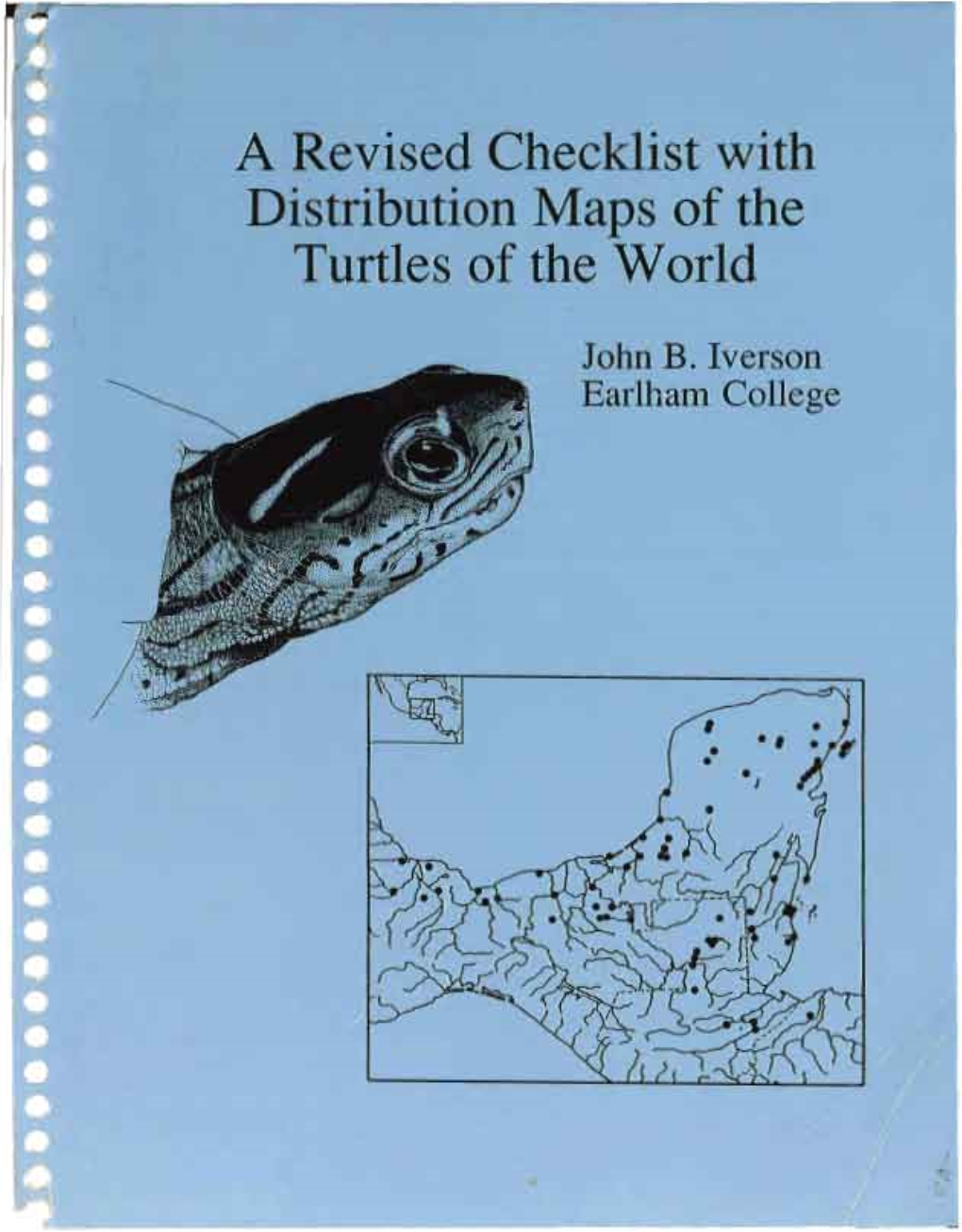 Distribution Maps of the Turtles of the World