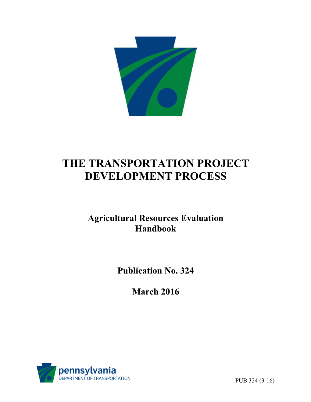 Pub. 324 Agricultural Resources Evaluation Handbook