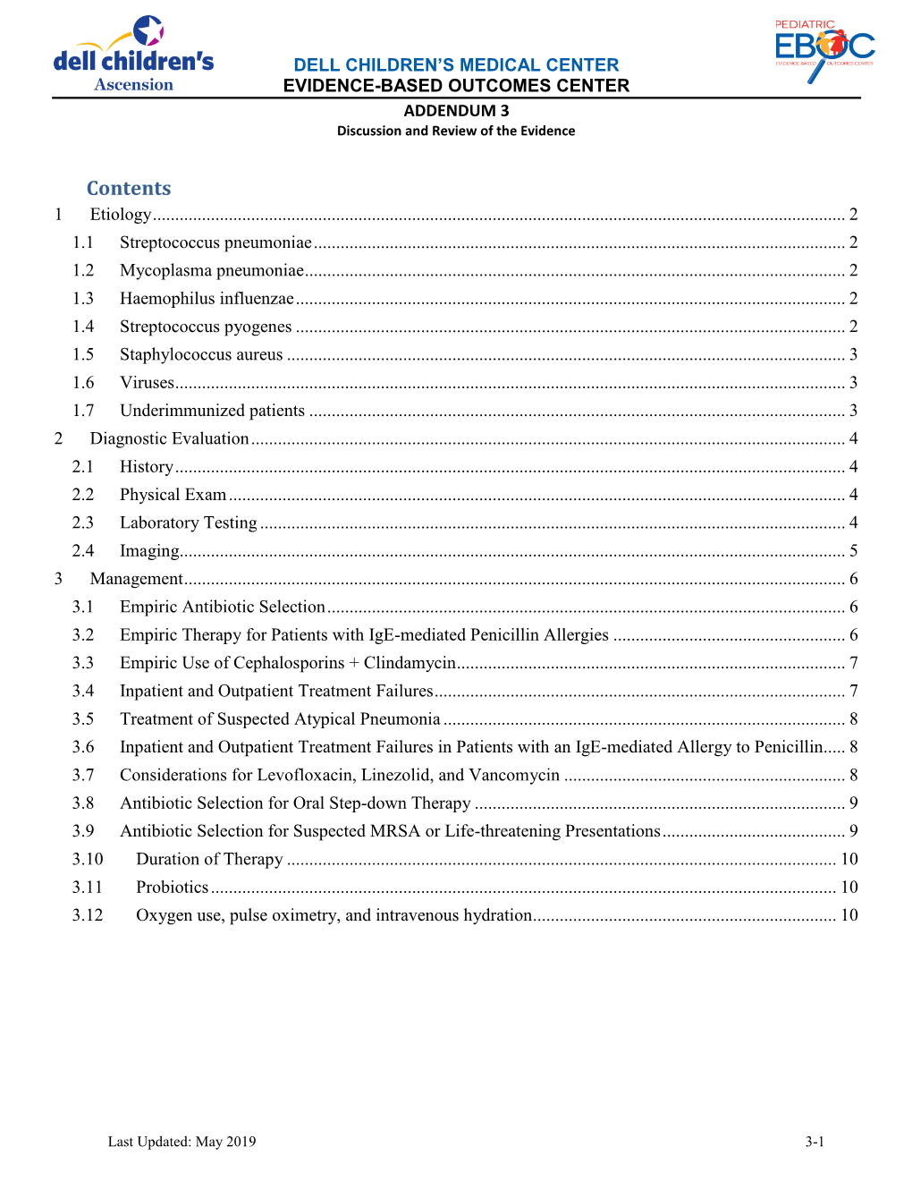 DCMC Community Acquired Pneumonia Discussion and Review