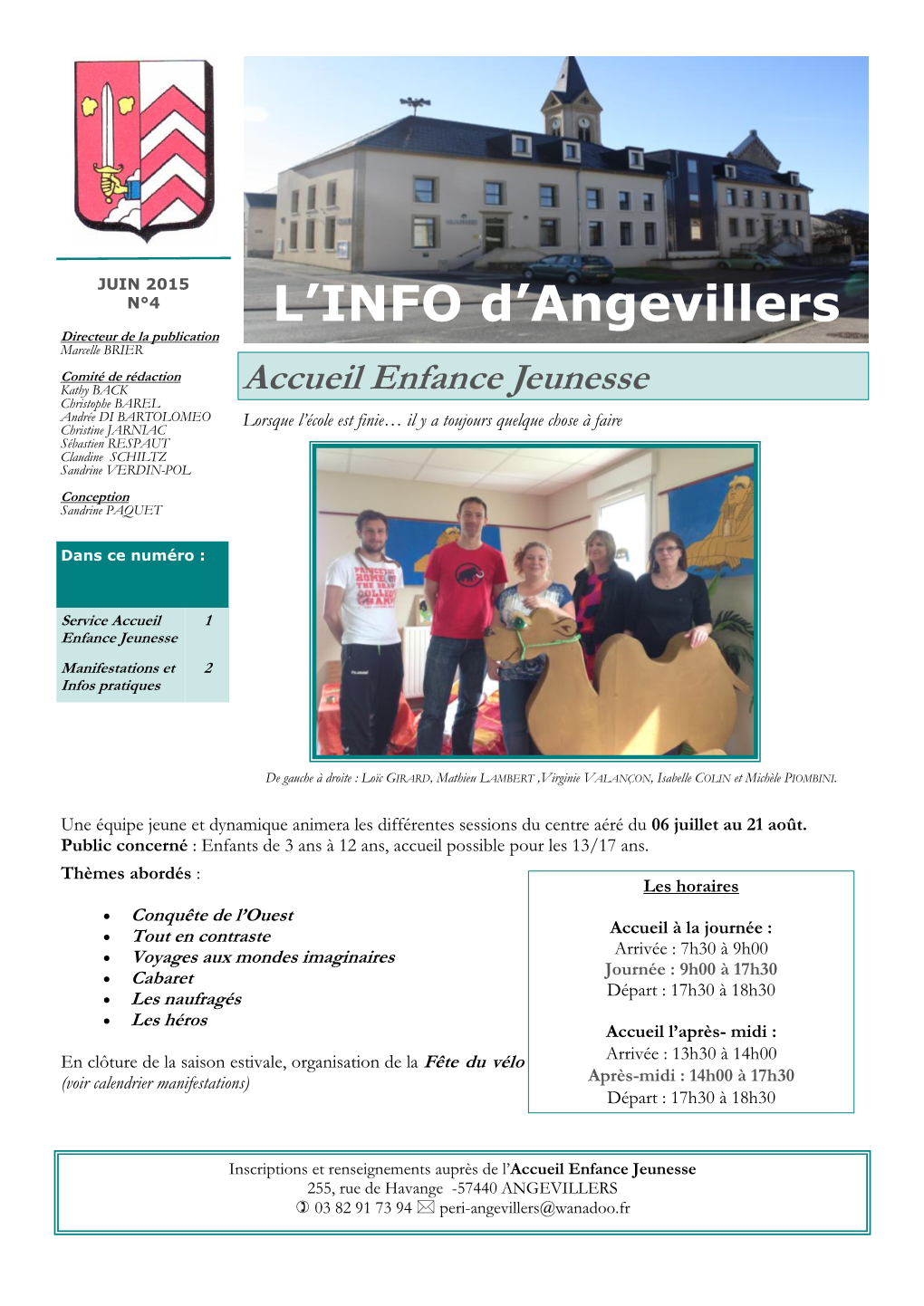 L'info D'angevillers