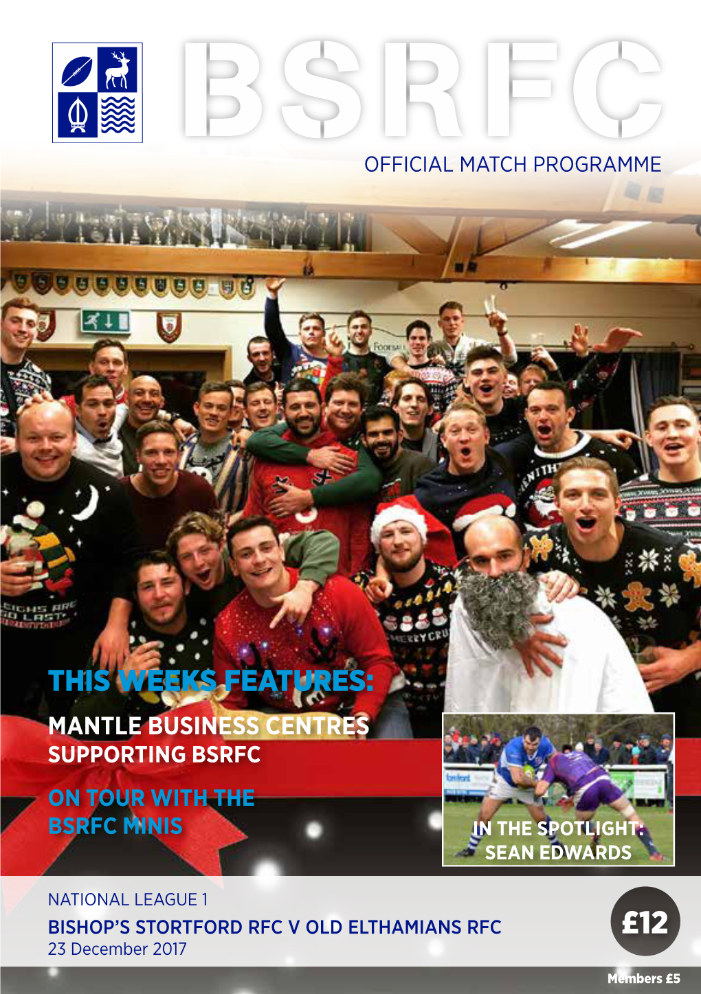 This Weeks Features: Mantle Business Centres Supporting Bsrfc on Tour with the Bsrfc Minis in the Spotlight: Sean Edwards