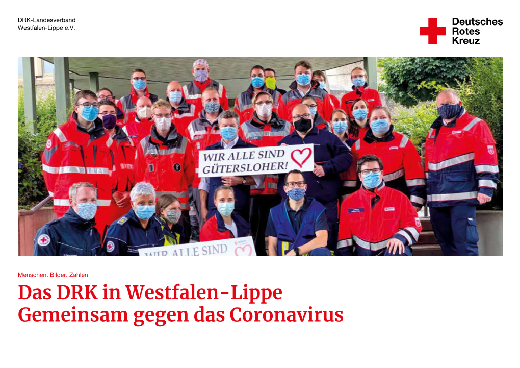 Das DRK in Westfalen-Lippe Gemeinsam Gegen Das Coronavirus