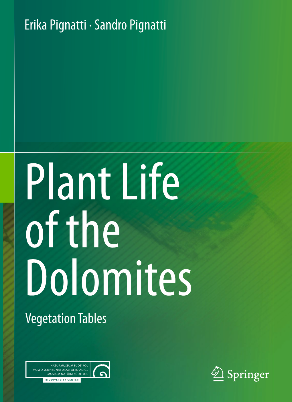 Erika Pignatti · Sandro Pignatti Vegetation Tables