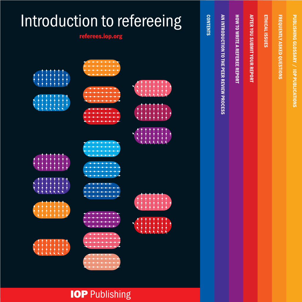 Introduction to Refereeing