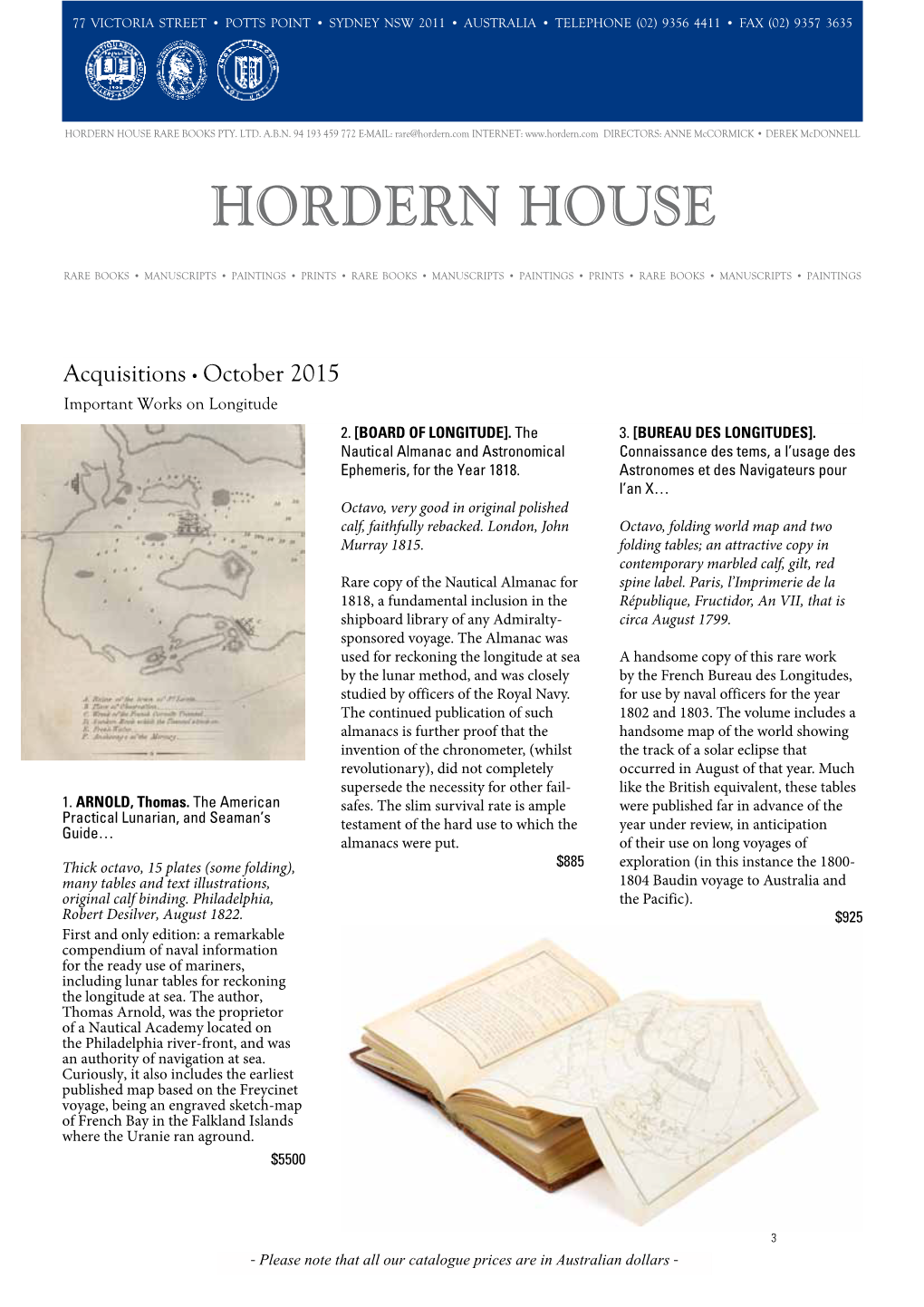 Hordern House Rare Books Pty