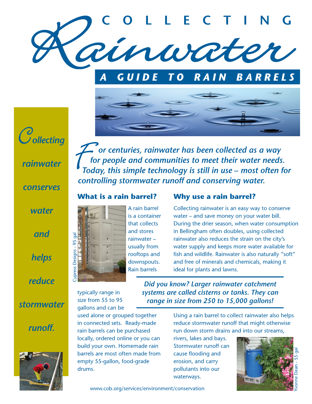 Rain Barrel Guide