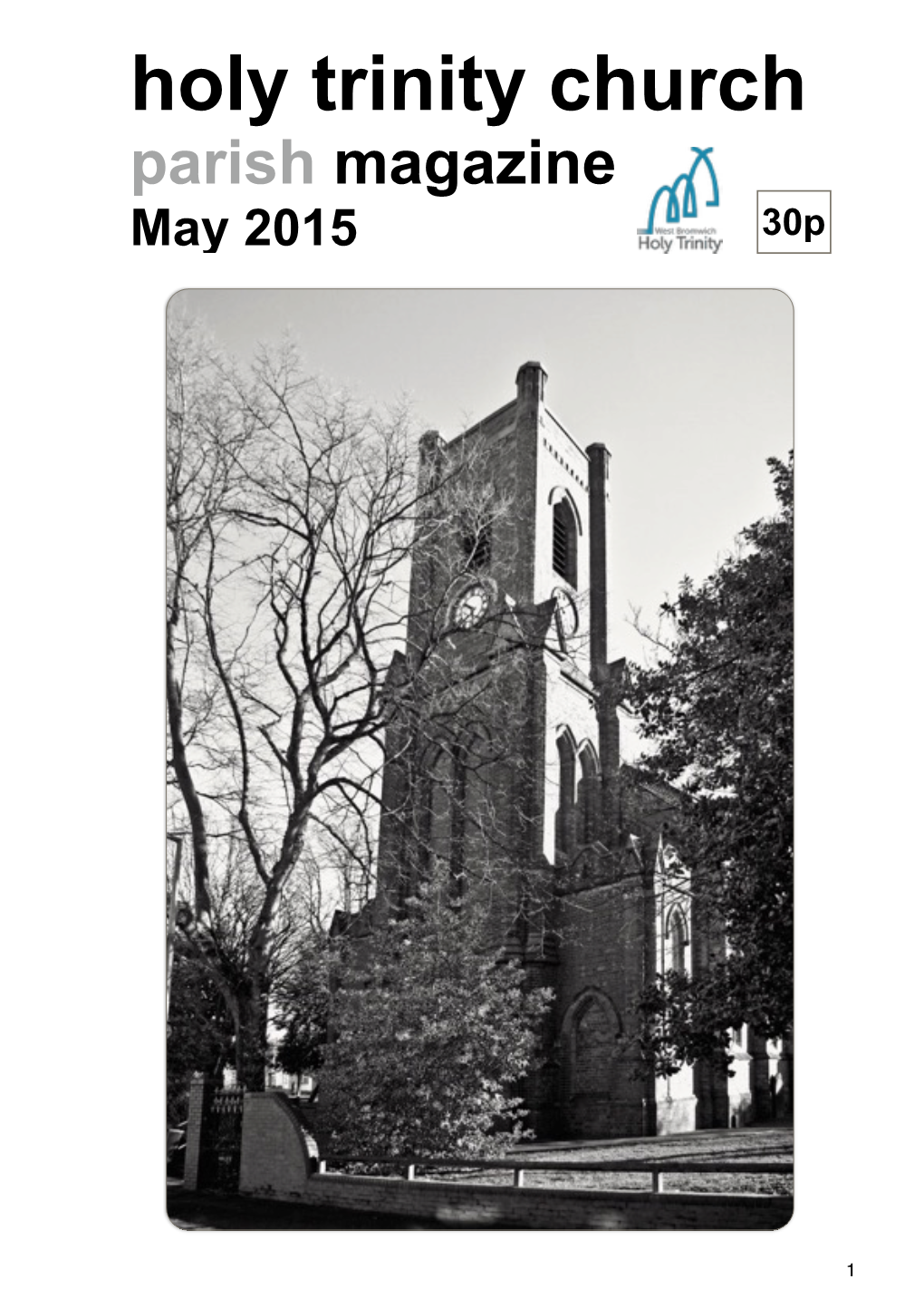 Holy Trinity Church Parish Magazine May 2015 30P