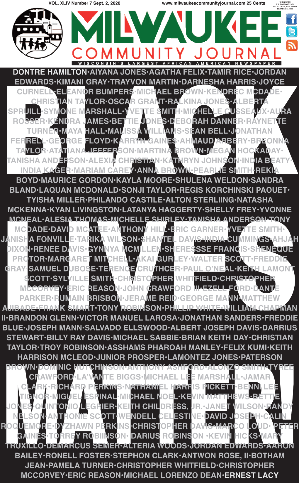 Dontre Hamilton•Aiyana Jones•Agatha Felix•Tamir Rice