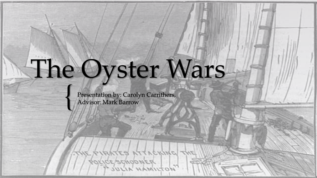 The Oyster Wars