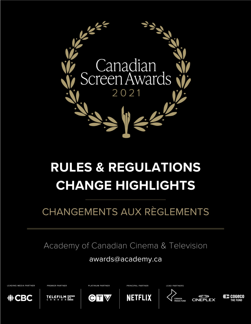 2021-Canadian-Screen-Awards-Rules-Regulations-Change-Highlights.Pdf