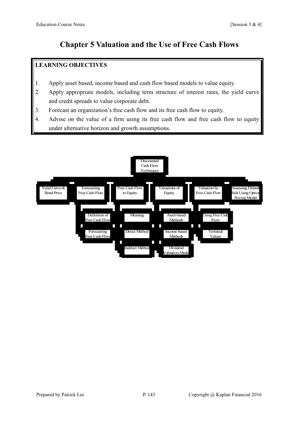 Chapter 5 Valuation and the Use of Free Cash Flows