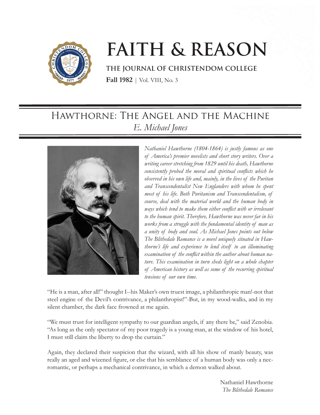 E.-Michael-Jones-Hawthorne-The-Angel-And-The-Machine.Pdf