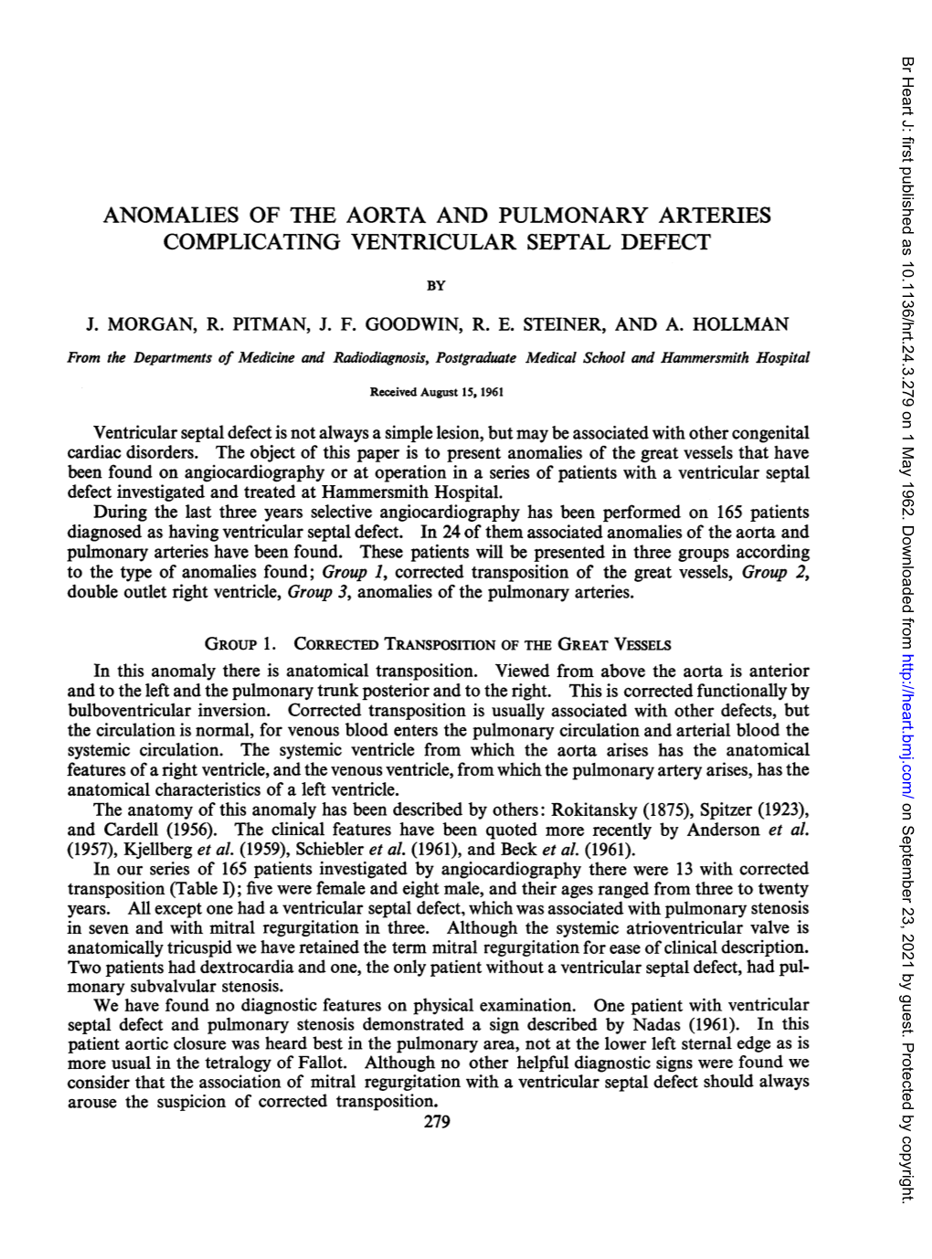 Anomalies of the Aorta and Pulmonary Arteries Complicating Ventricular Septal Defect