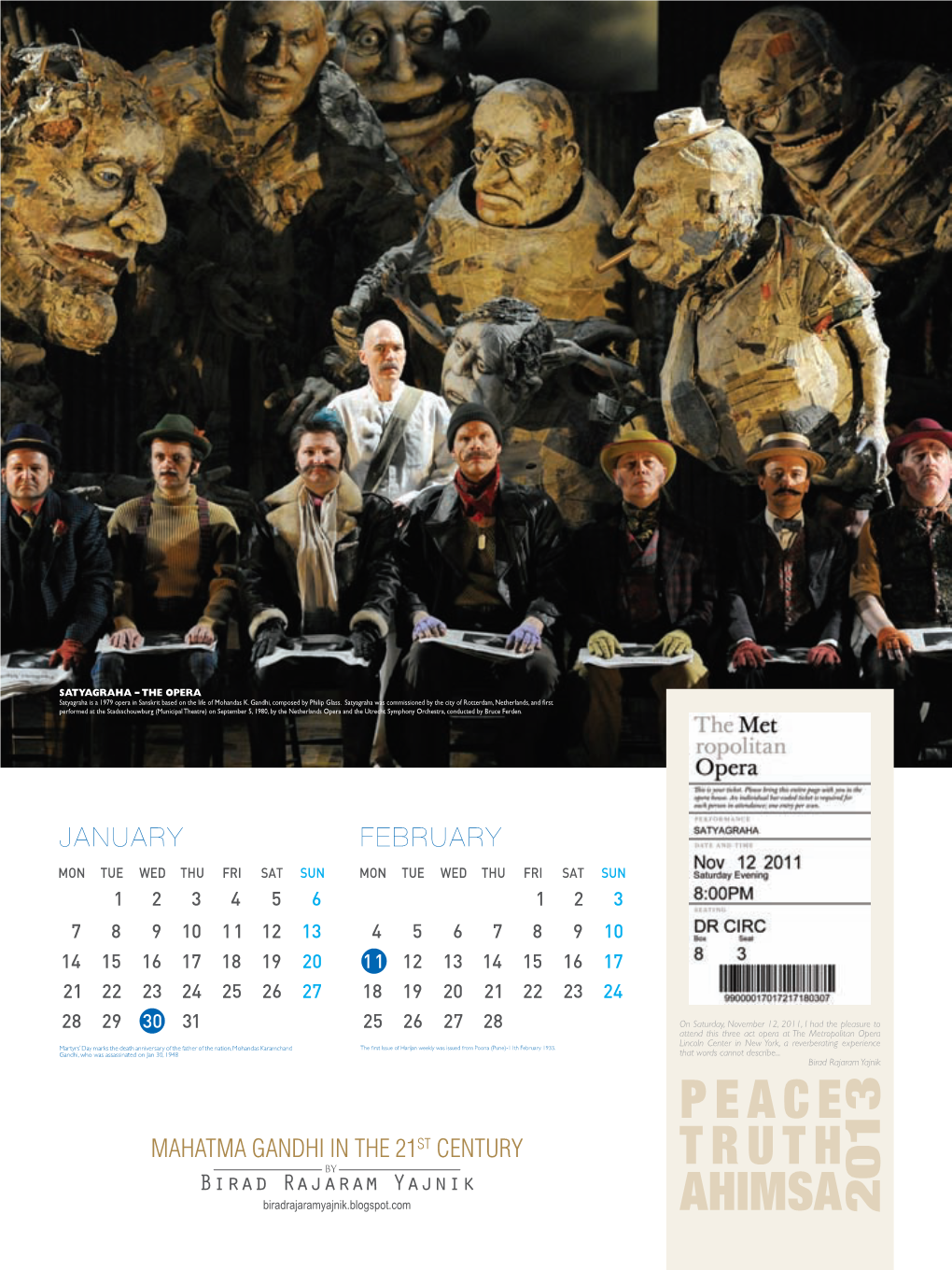 Calendar 2013