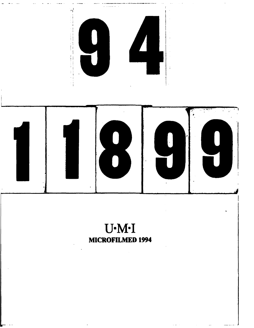 Microfilmed 1994 Information to Users