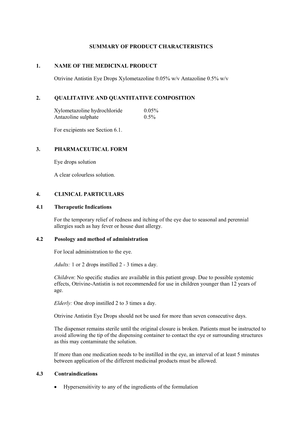 Otrivine-Antistin-Uk-Spc-09Jan19.Pdf