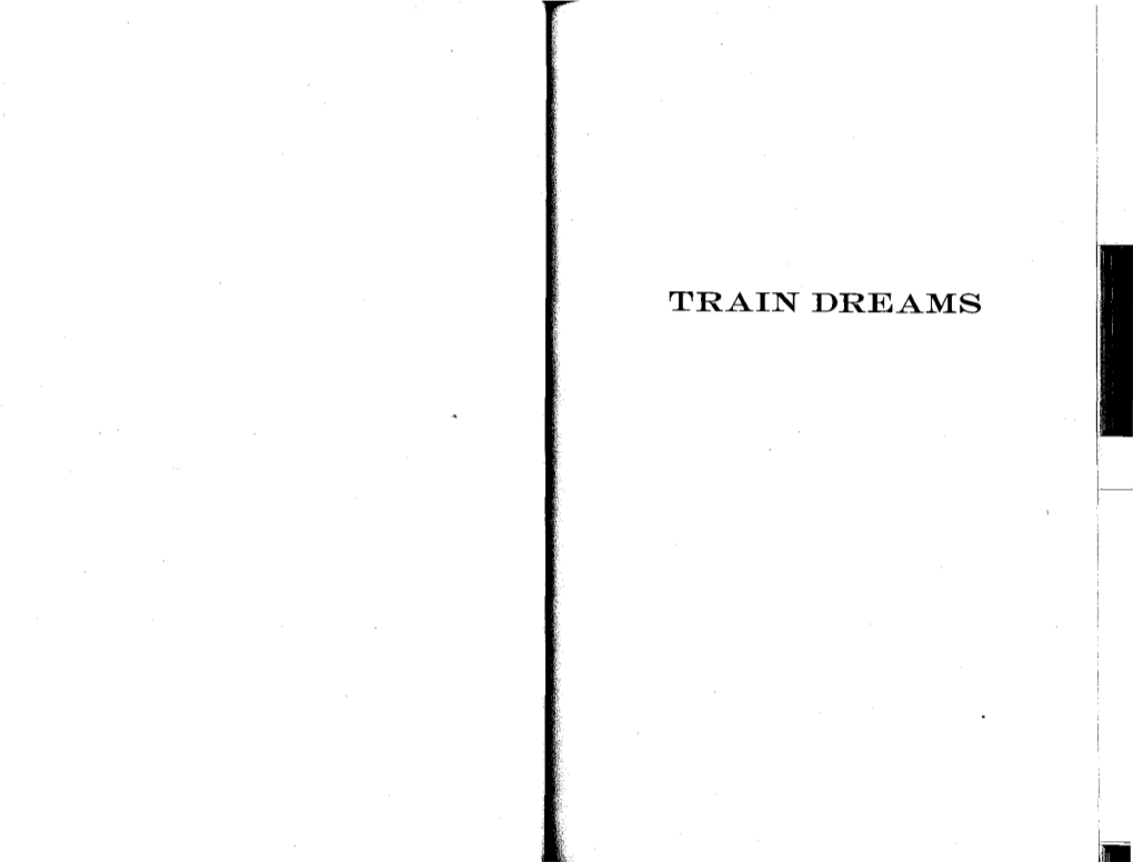 Train Dreams