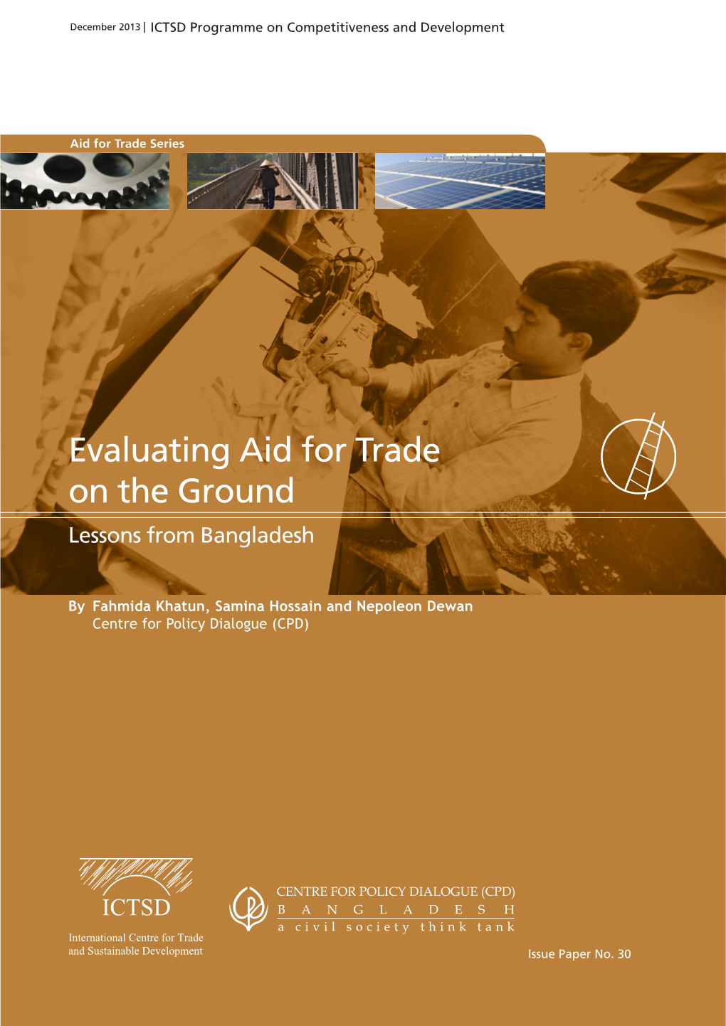 Evaluating Aid for Trade on the Ground Lessons from Bangladesh