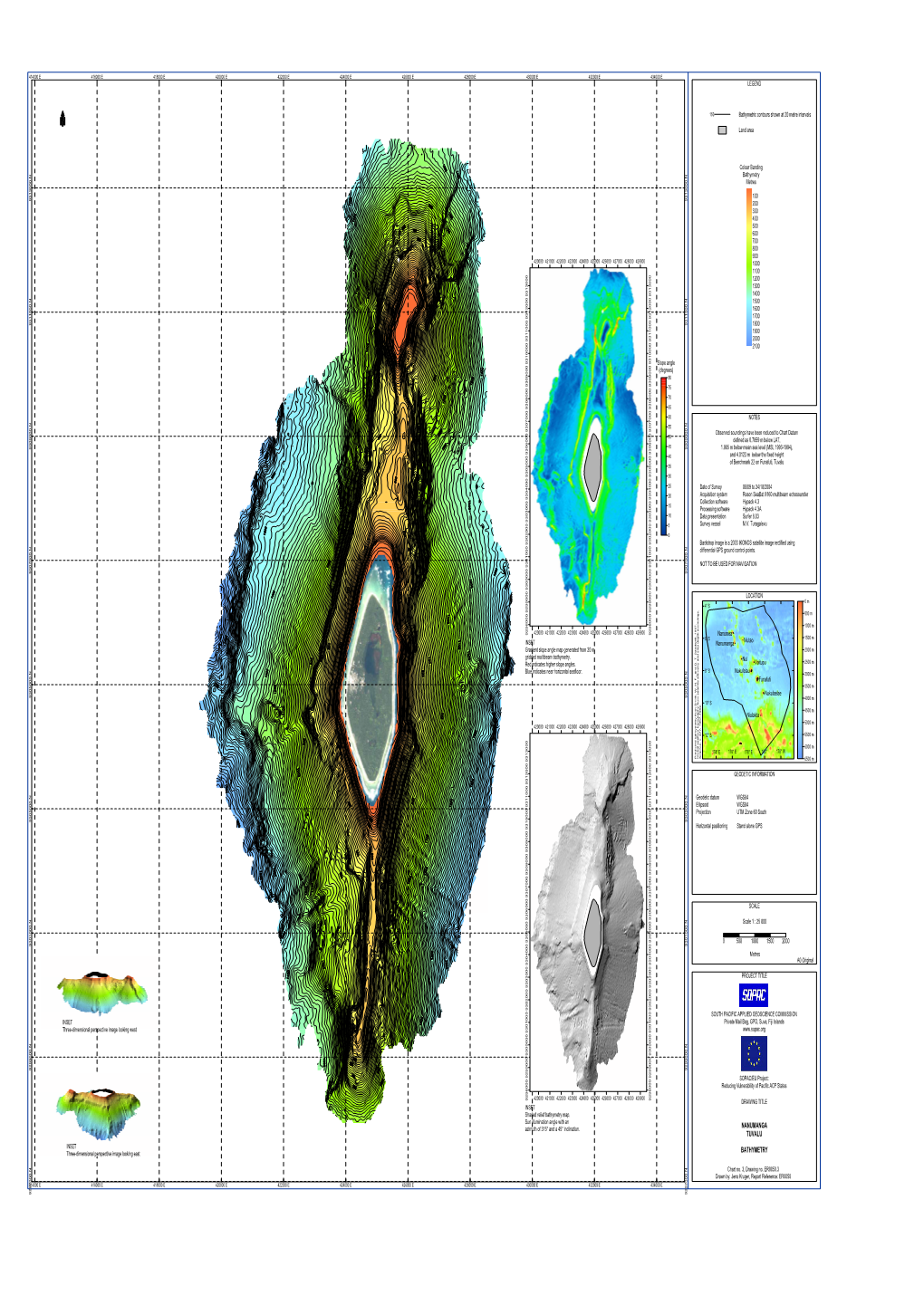 Nanumanga Tuvalu Bathymetry