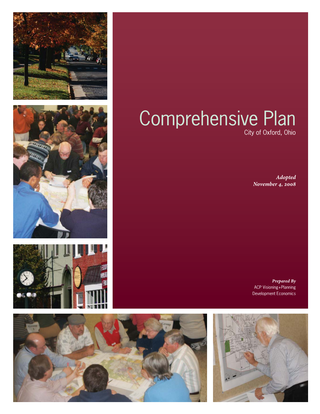 Comprehensive Plan City of Oxford, Ohio