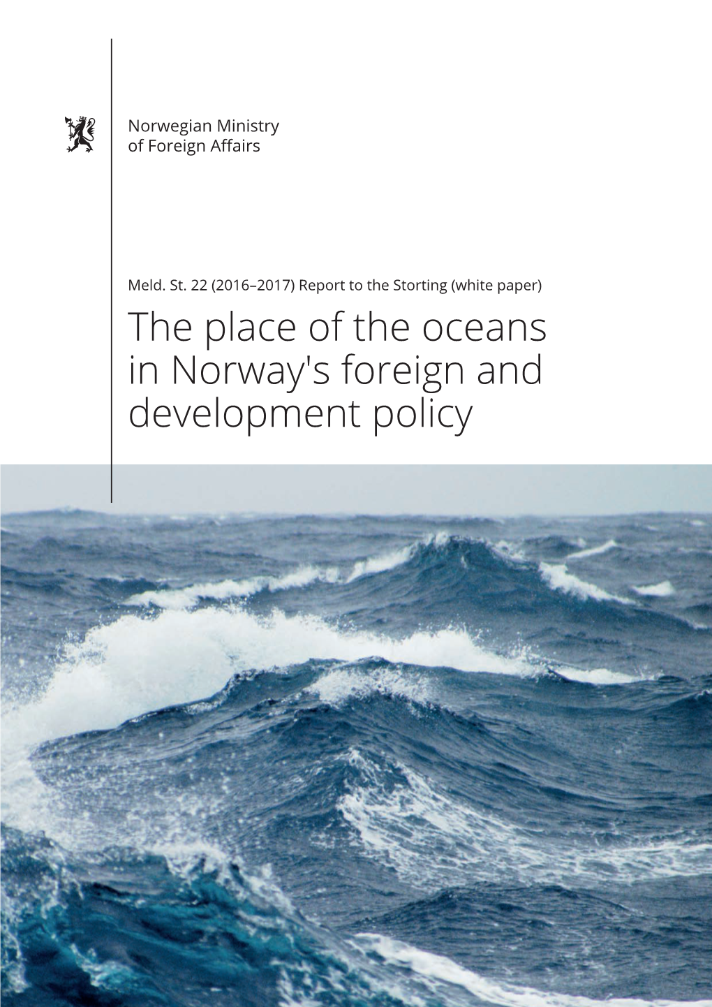 The Place of the Oceans in Norway's Foreign and Development Policy