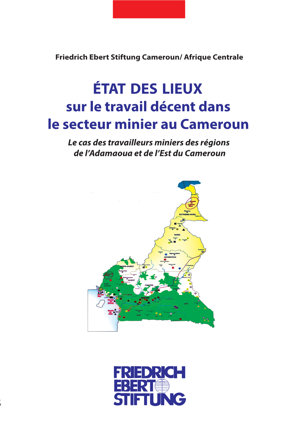 ÉTAT DES LIEUX Sur Le Travail Décent Dans Le Secteur Minier Au Cameroun Le Cas Des Travailleurs Miniers Des Régions De L’Adamaoua Et De L’Est Du Cameroun