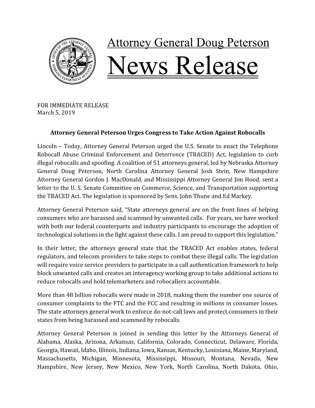 News Release