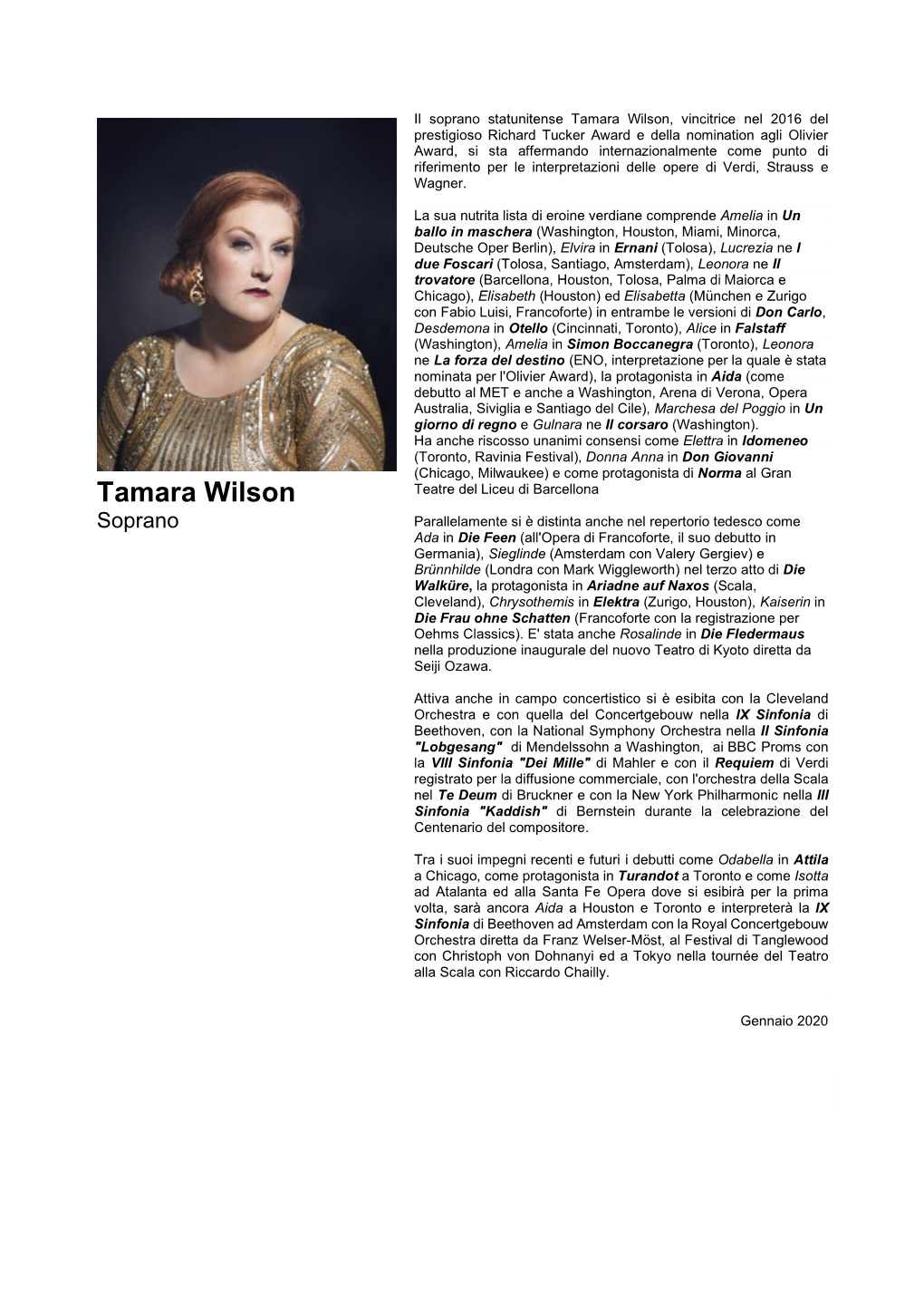 Tamara Wilson