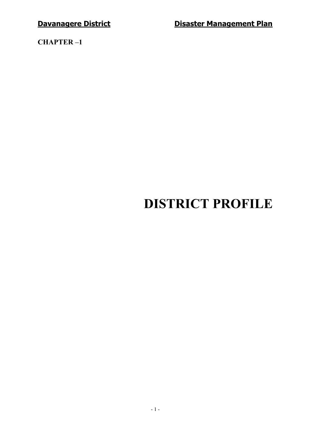 District Profile