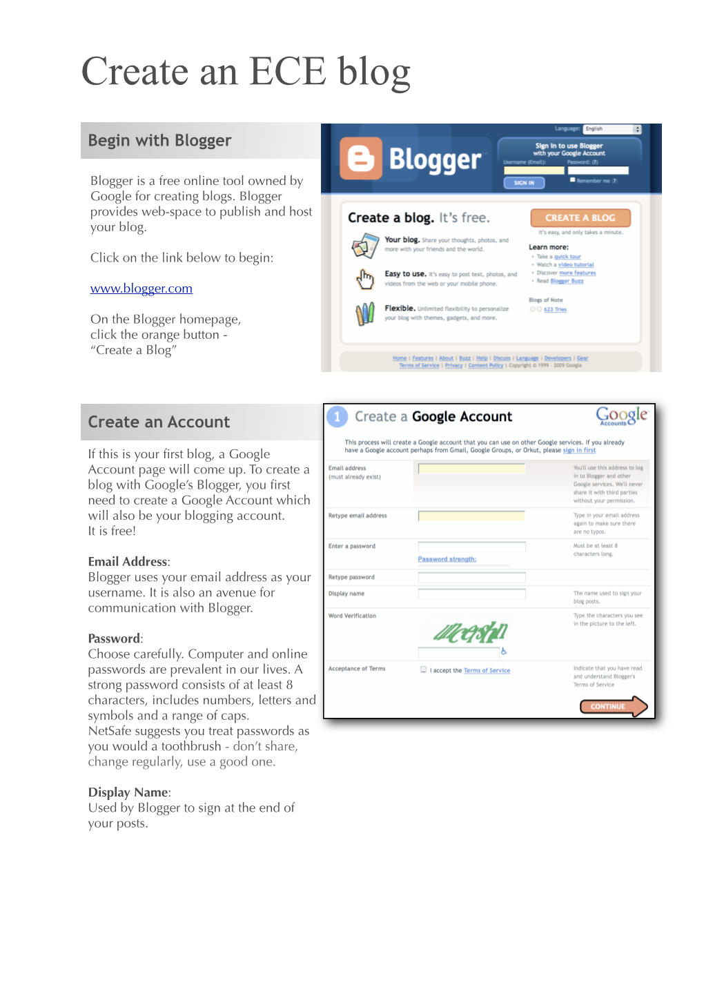 Blogger Tools