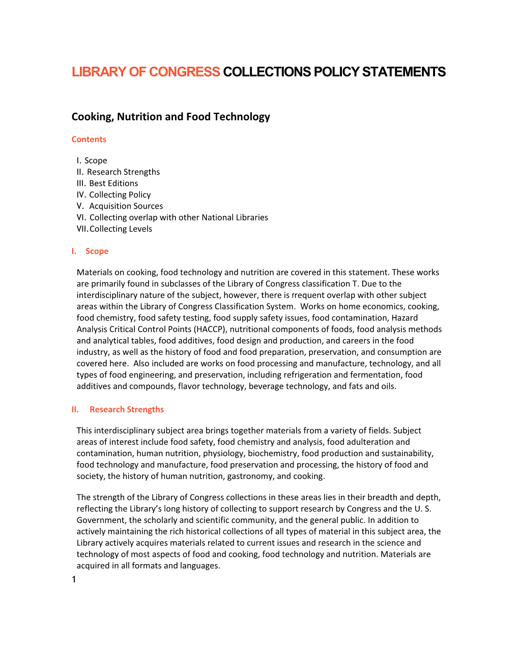 Cooking Nutrition and Food Technology