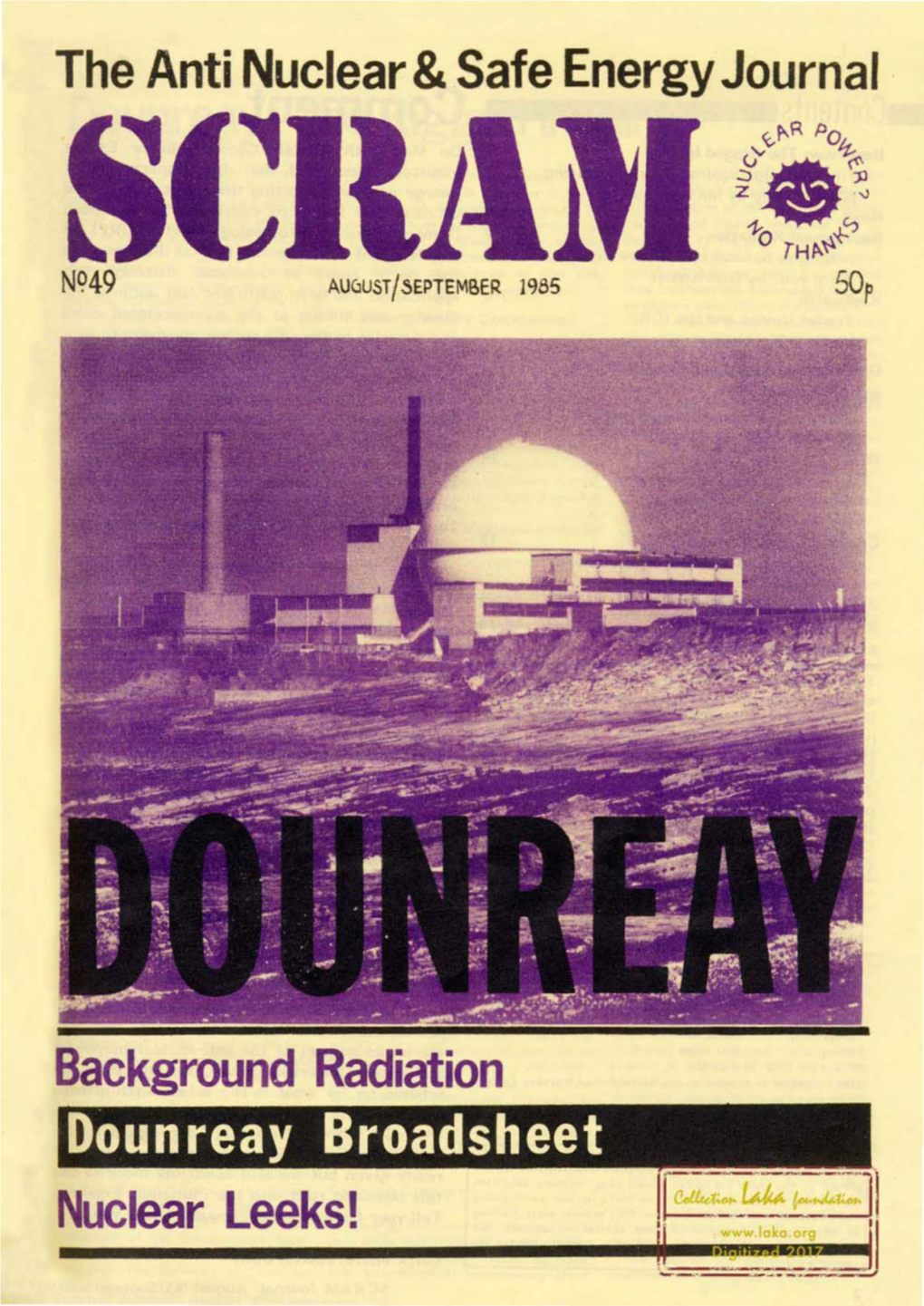 Dounreay Broadsheet