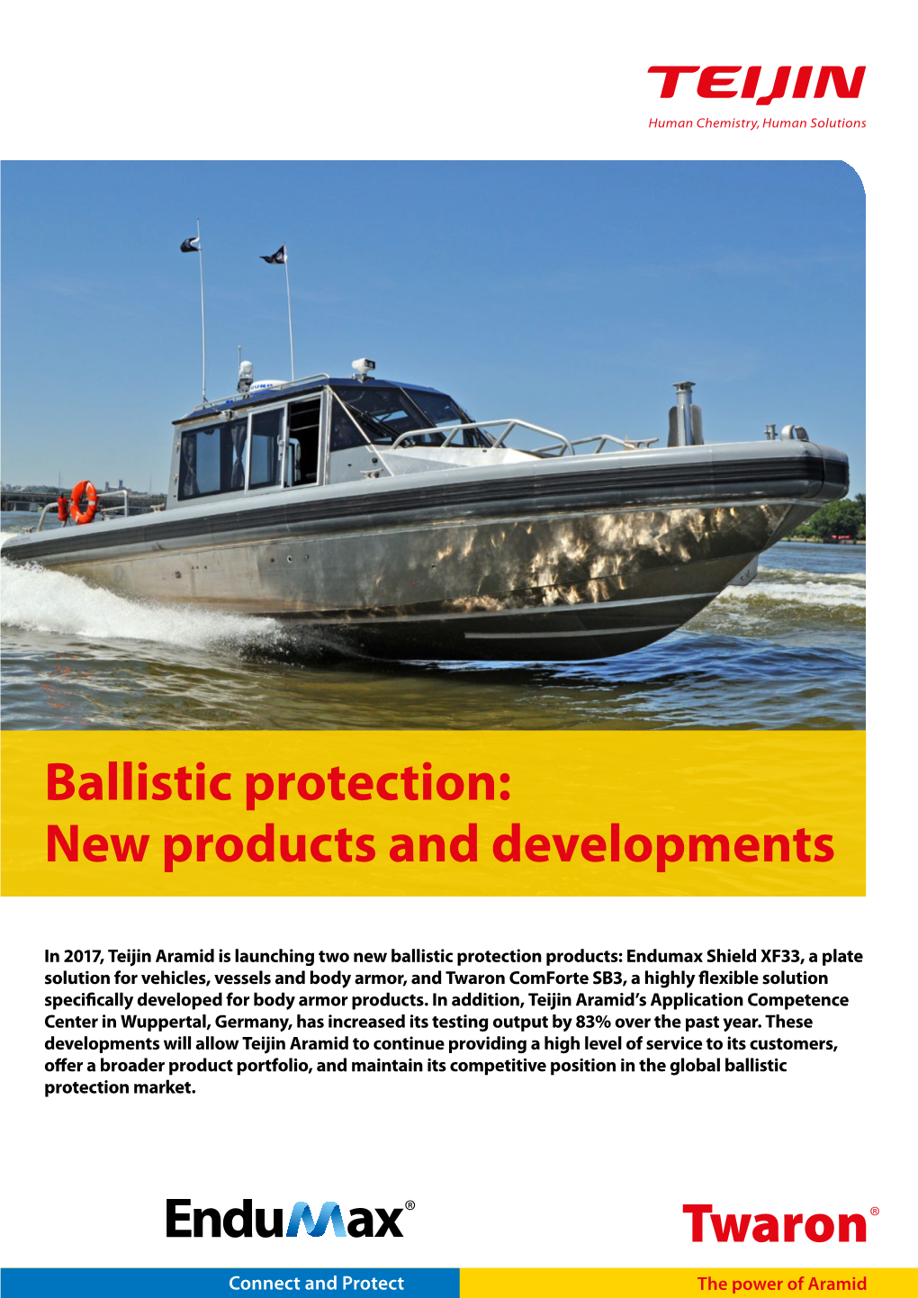 Ballistic Protection: New Products and Developments