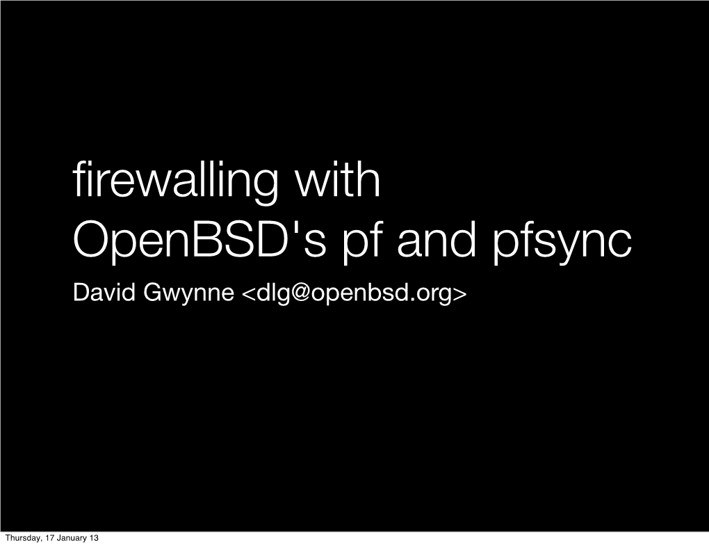 David Gwynne <Dlg@Openbsd.Org>