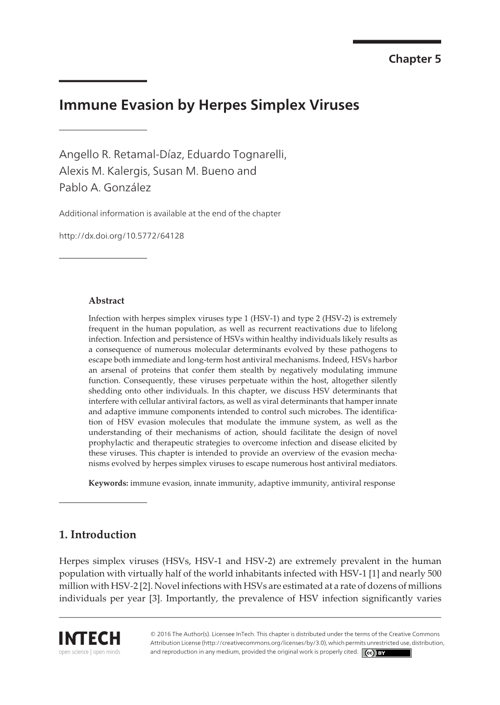 Immune Evasion by Herpes Simplex Viruses