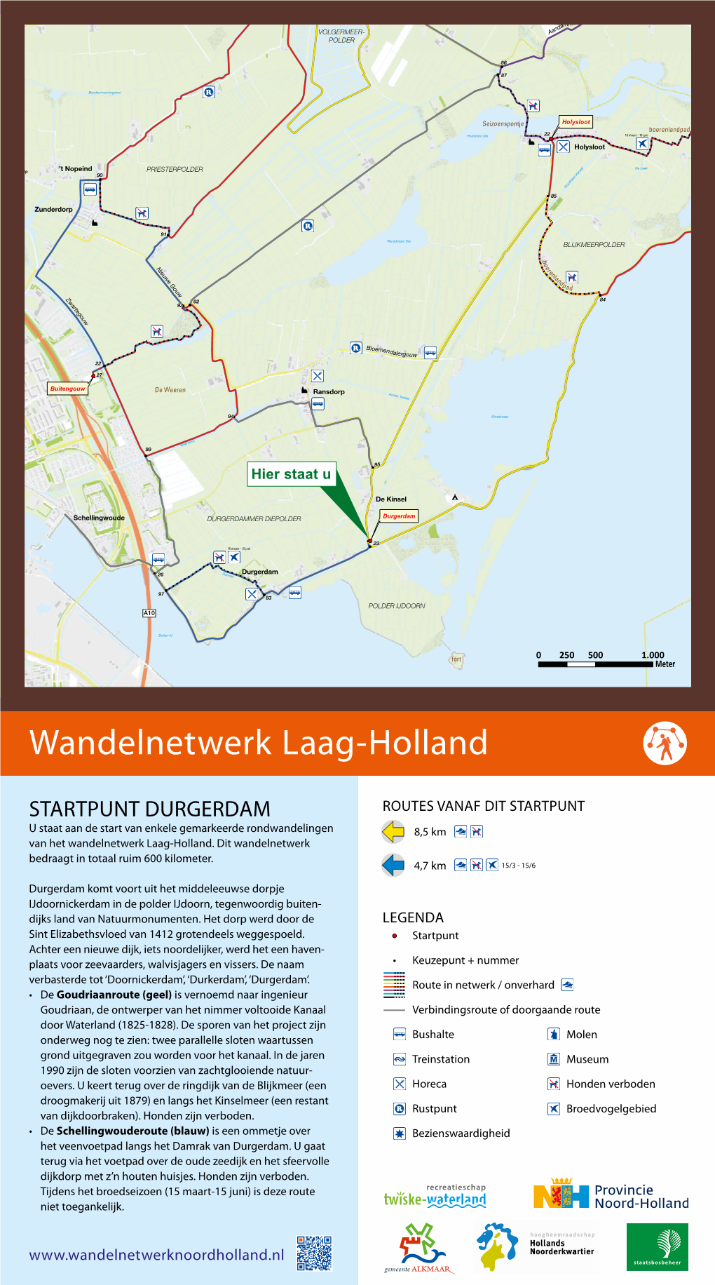 Kaart Startpunt Durgerdam