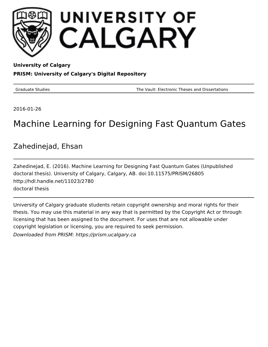 Machine Learning for Designing Fast Quantum Gates