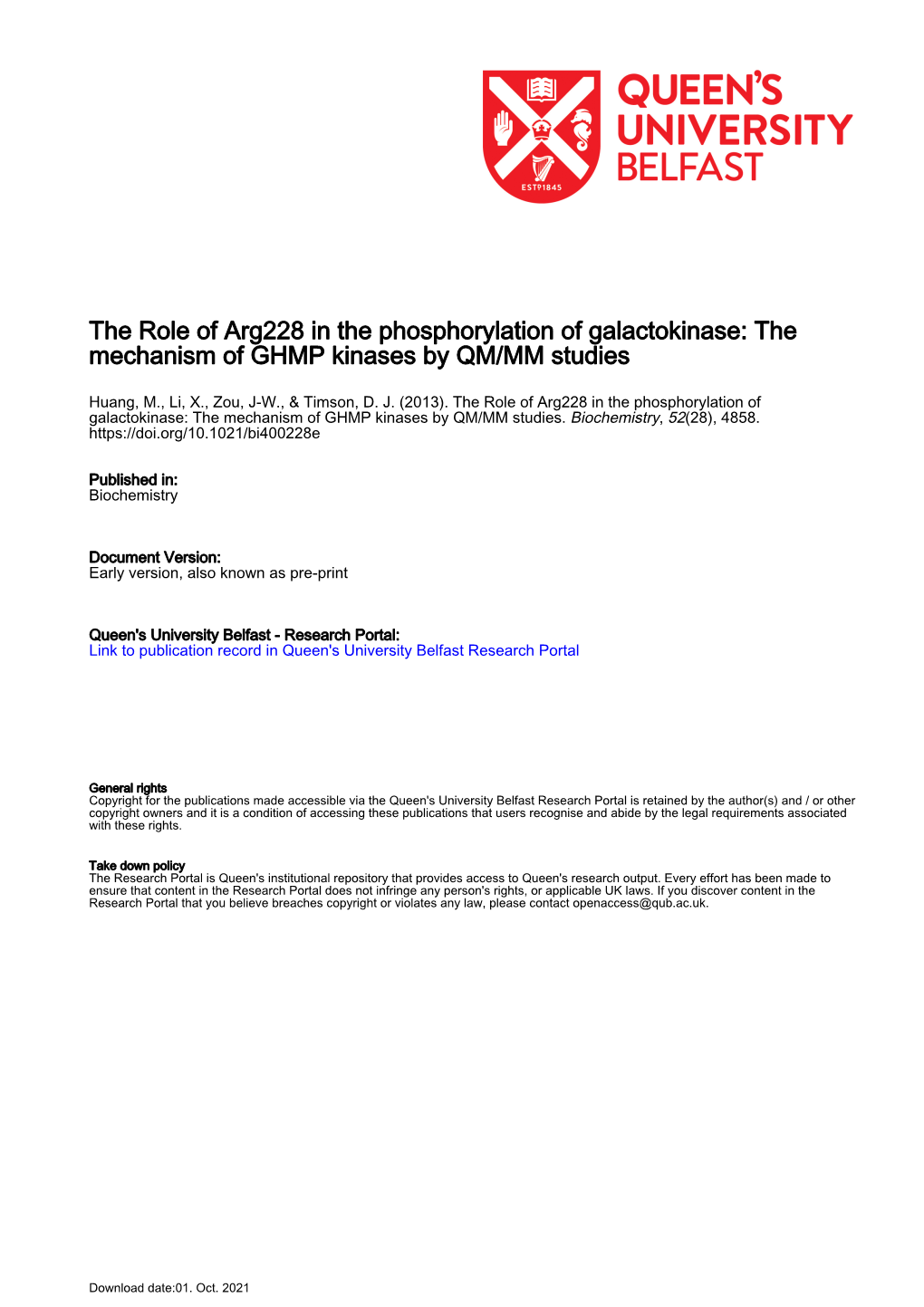 The Mechanism of GHMP Kinases by QM/MM Studies