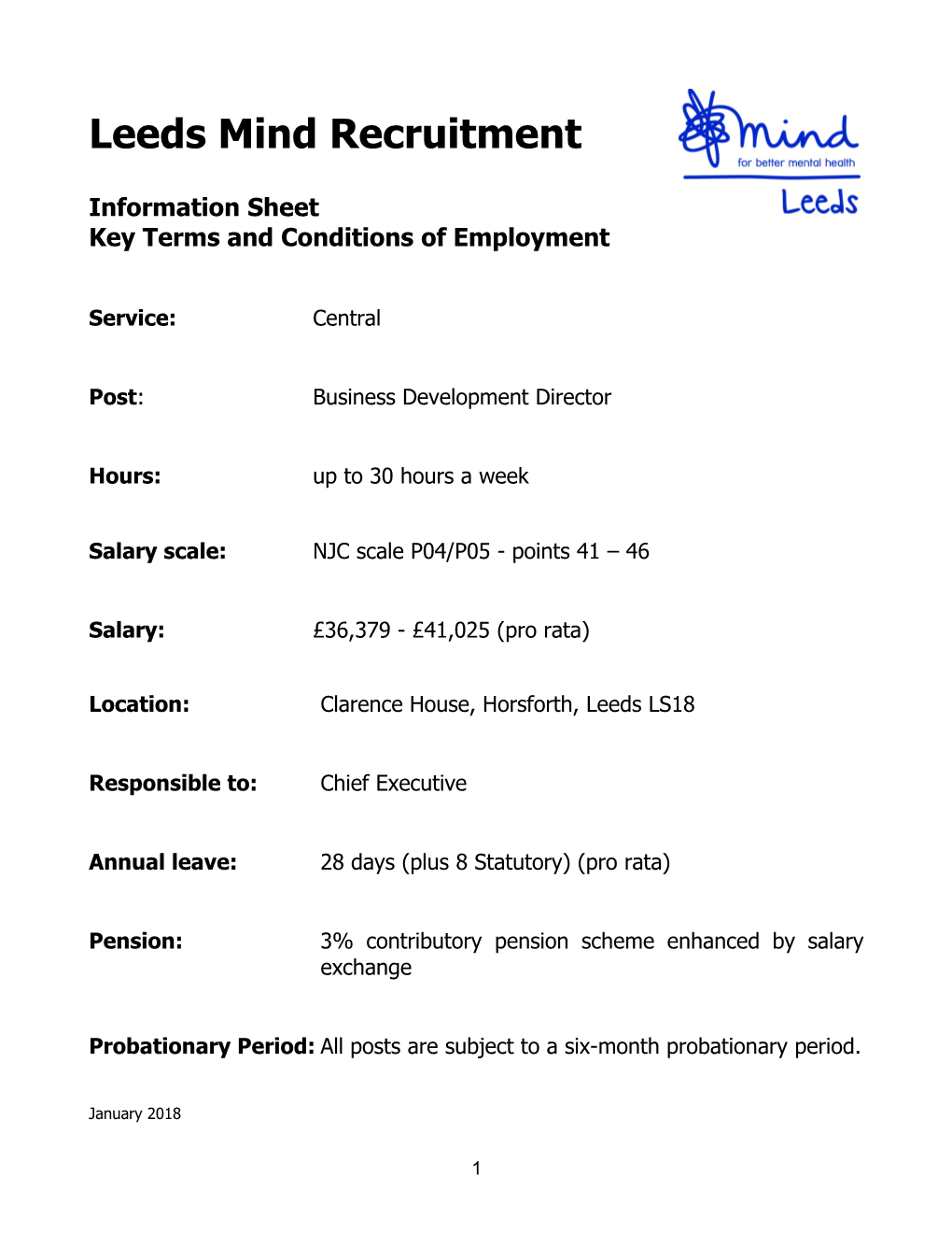 Leeds Mind Recruitment