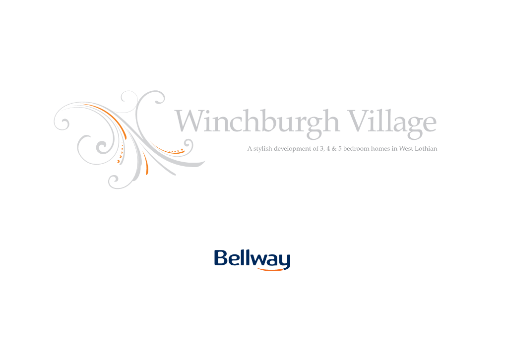 Winchburgh Village, a the Winchburgh Masterplan Includes Plans for Either Two Or Three Select Development of 3, 4 and 5 Bedroom Homes in a Superb Location