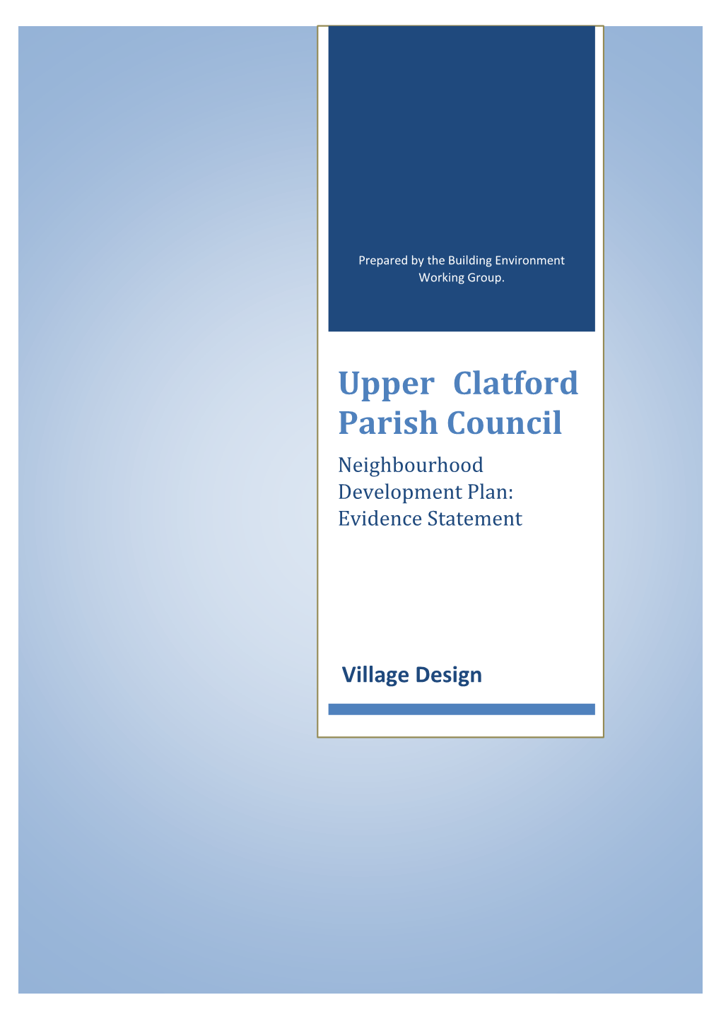 Upper Clatford Parish Council