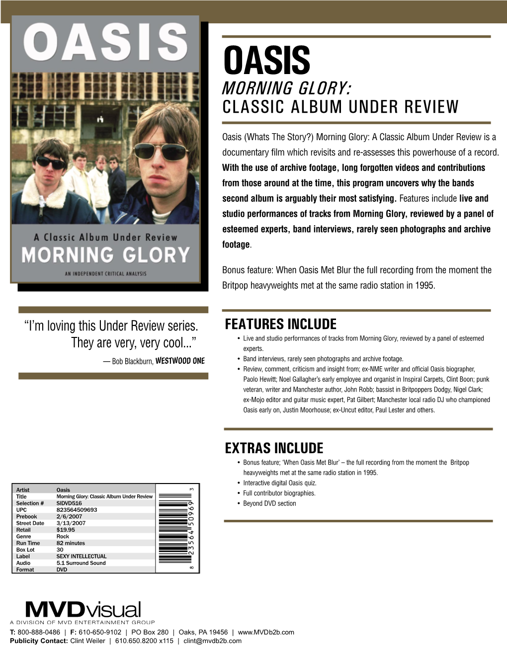 Morning Glory: Classic Album Under Review