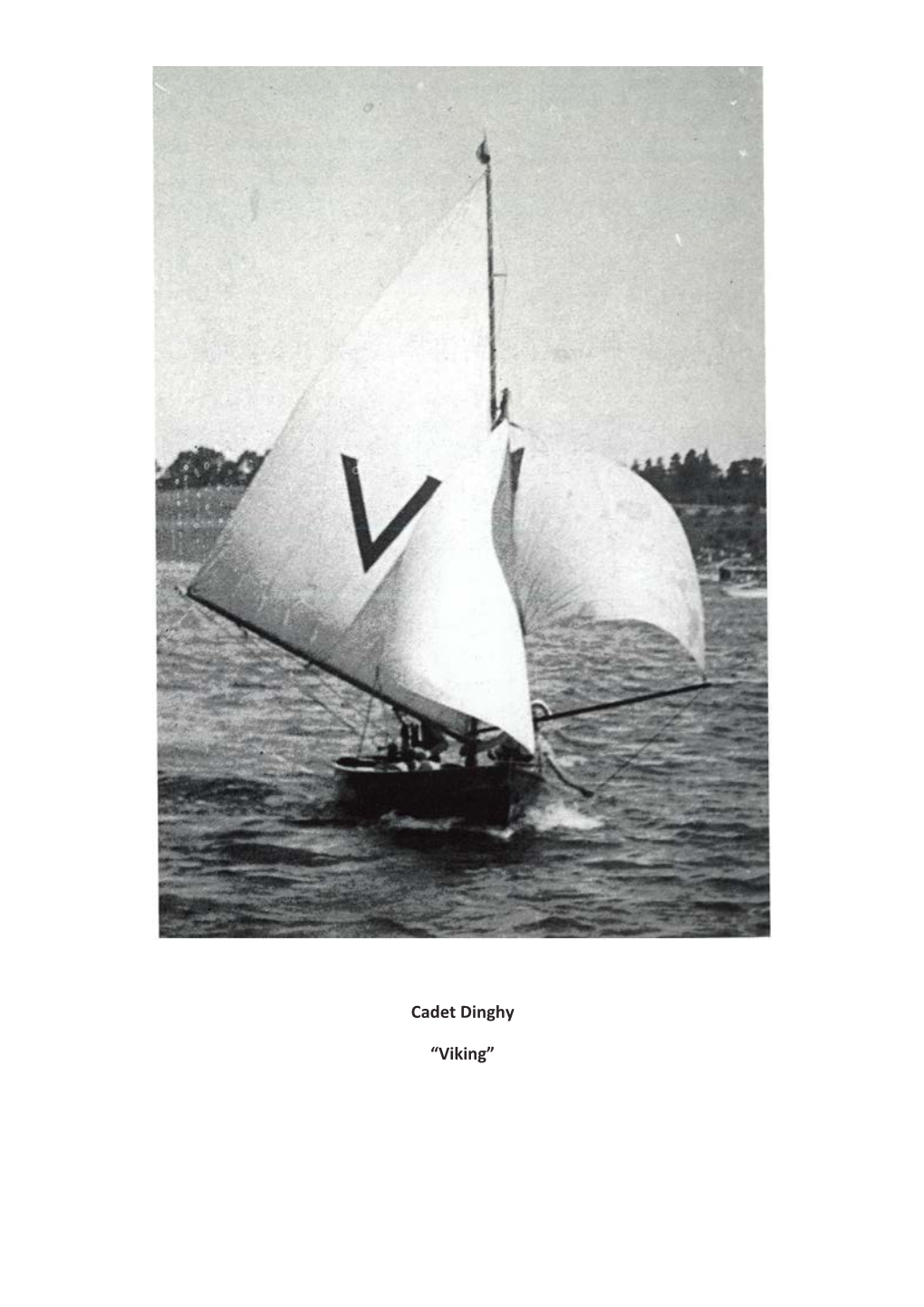 Cadet Dinghy