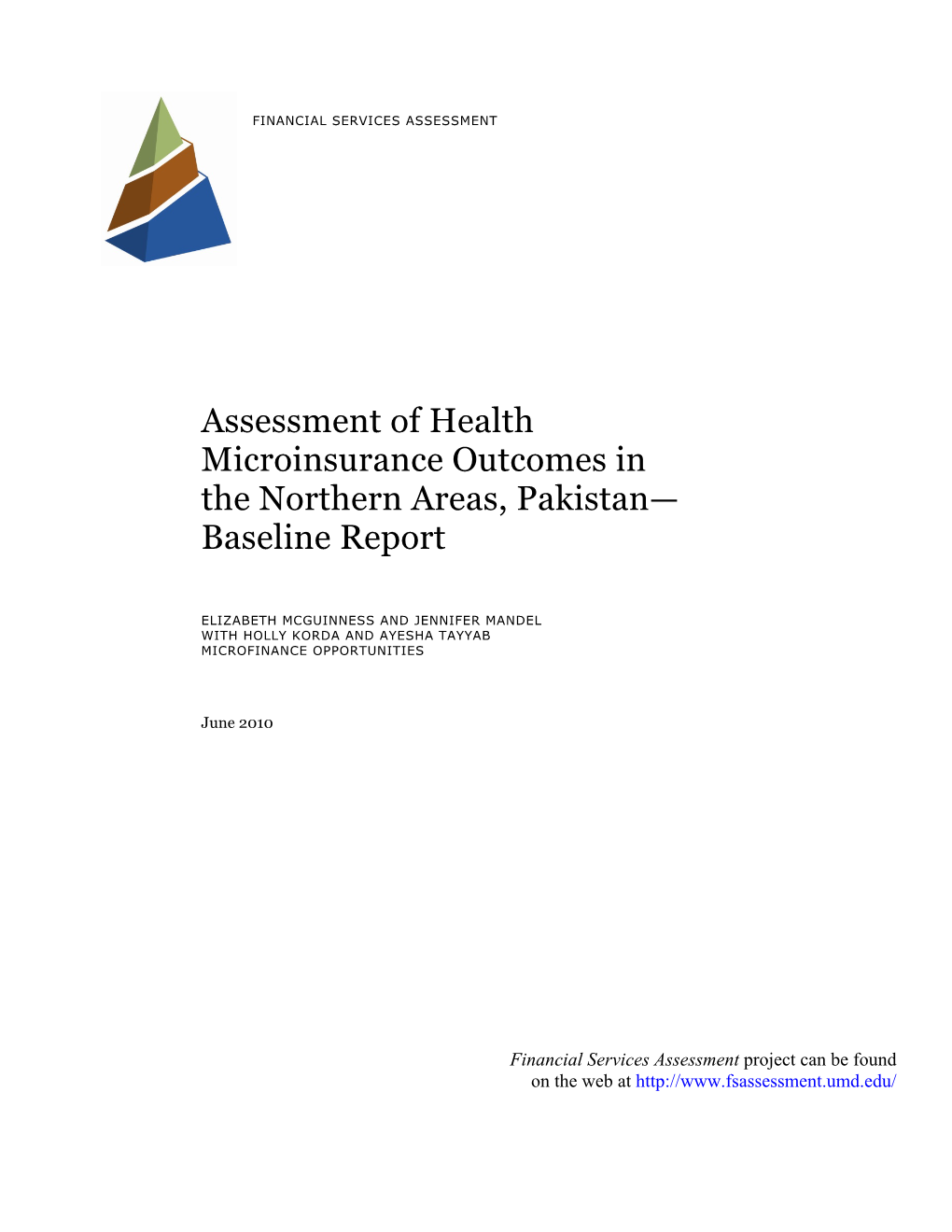 Assessment of Health Microinsurance