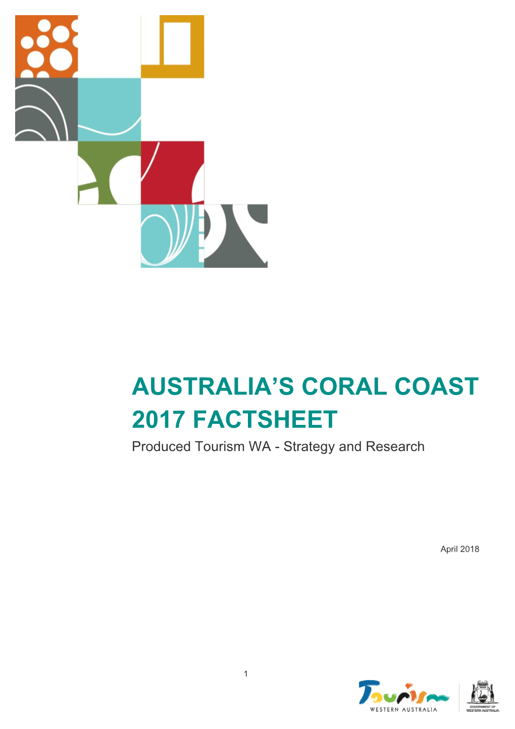 Australia's Coral Coast Factsheet 2017