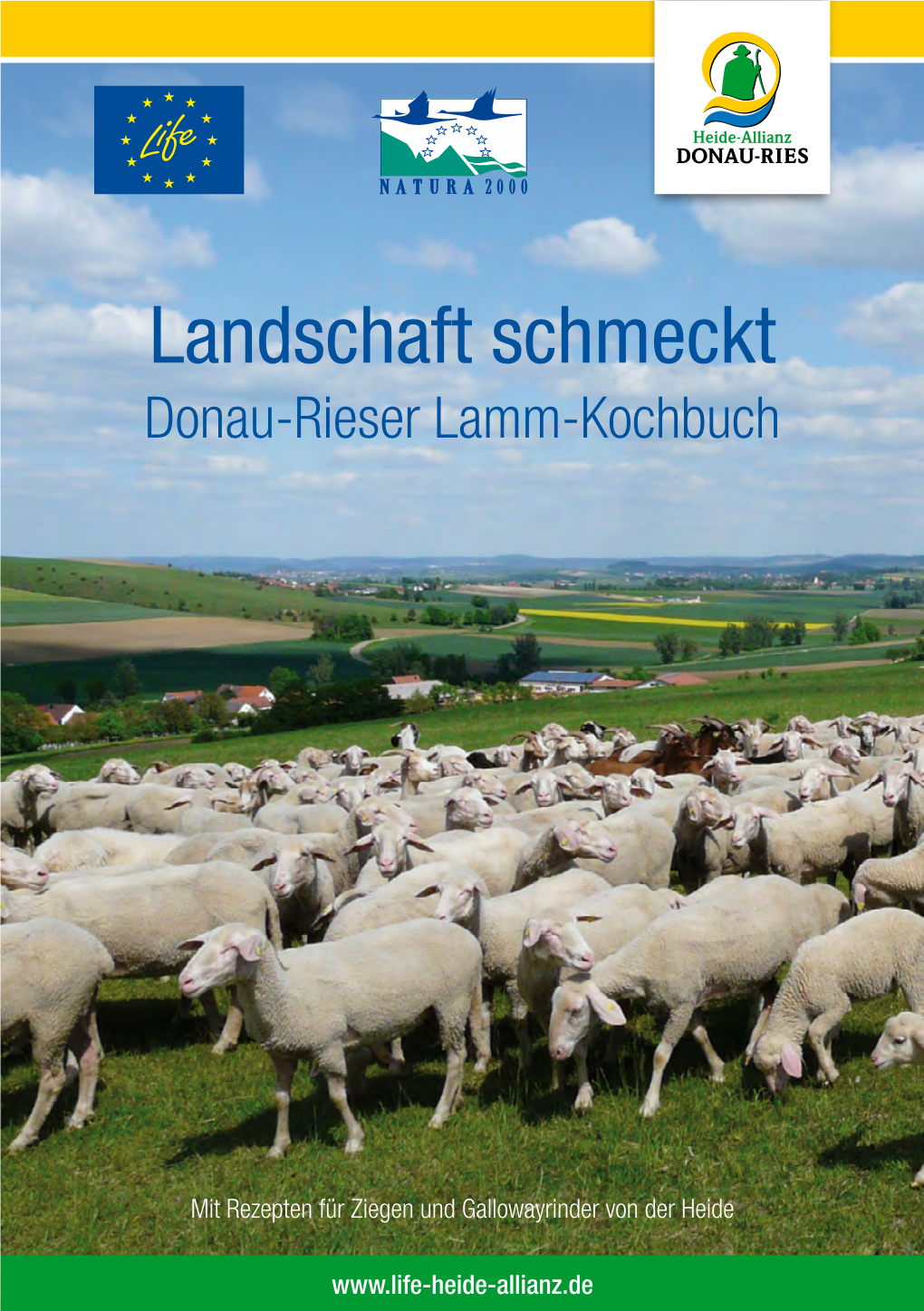 Landschaft Schmeckt Donau-Rieser Lamm-Kochbuch