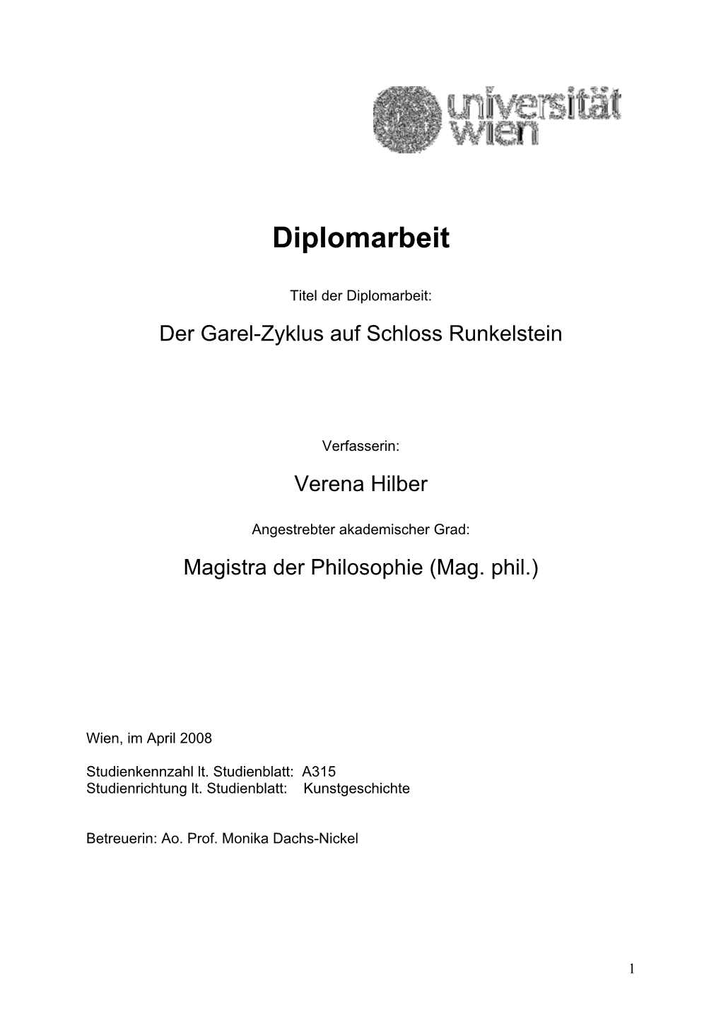 Der Garel-Zyklus Auf Schloss Runkelstein