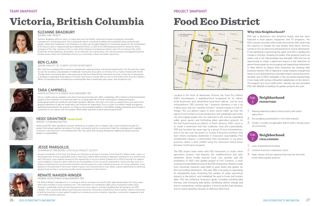 Victoria, British Columbia Food Eco District