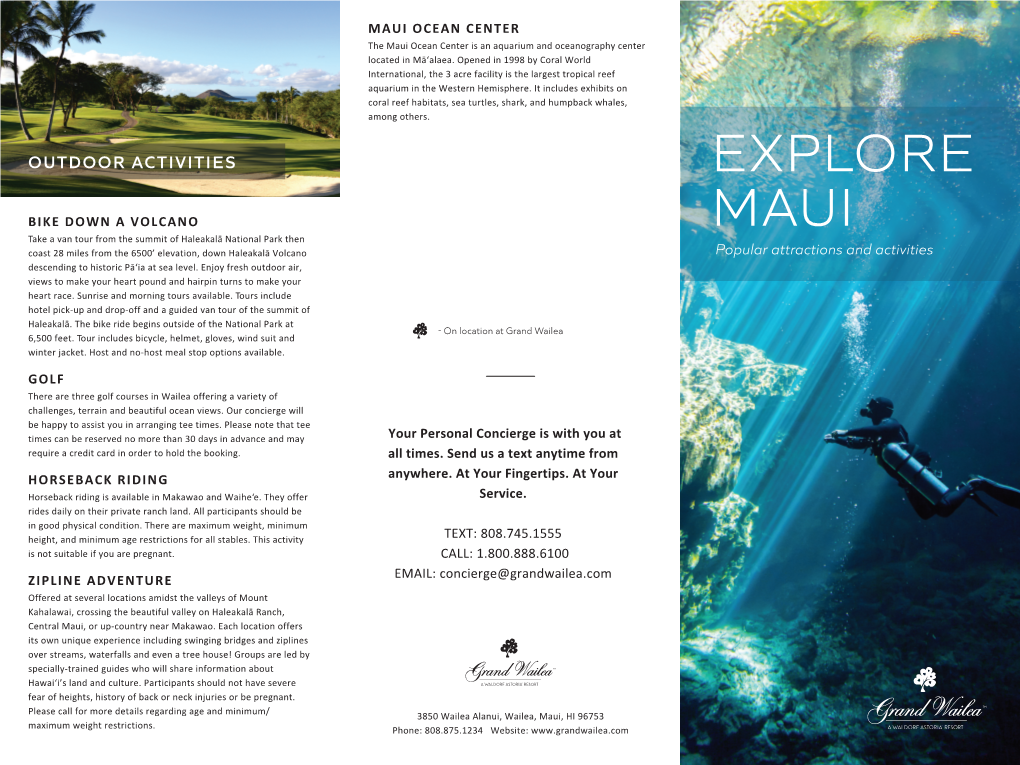 Explore Maui